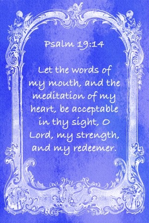 Psalm 19 14 7BL
